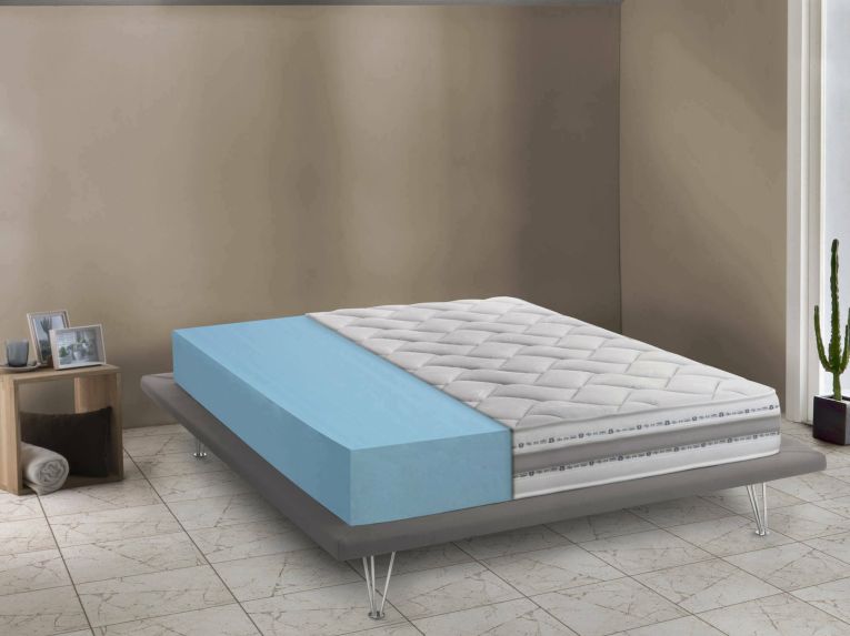 Materasso comfort specifico 1-2 piazza 140x190 in Memory Foam sfoderabile - Aghi