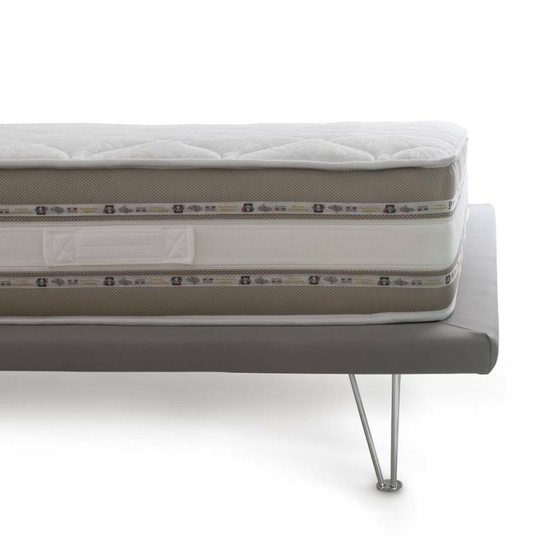 Materasso comfort uniforme prolungato singolo 90x190 in Memory Foam sfoderabile - Assi