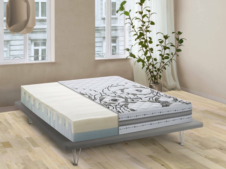 Materasso duraturo piazza e mezza 120x190 in Memory Foam sfoderabile - Wien