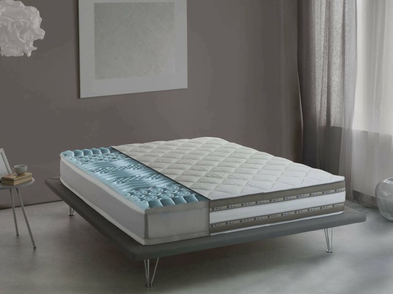 Materasso effetto riposante singolo 90x200 in Memory Foam sfoderabile - Aksi