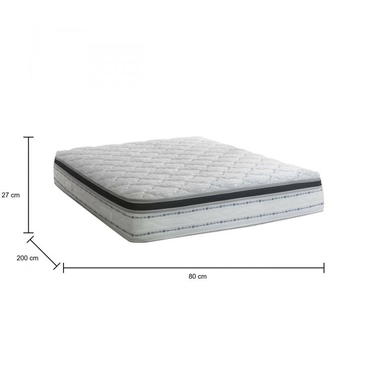 Materasso flessibile singolo 80x200 in Memory Foam sfoderabile - Adrano
