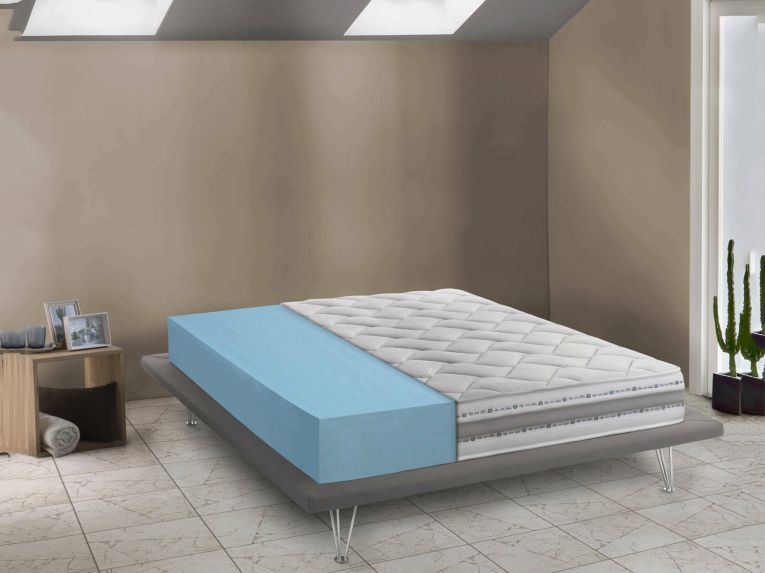 Materasso indeformabile piazza e mezza 120x190 in Memory Foam sfoderabile - Avanti