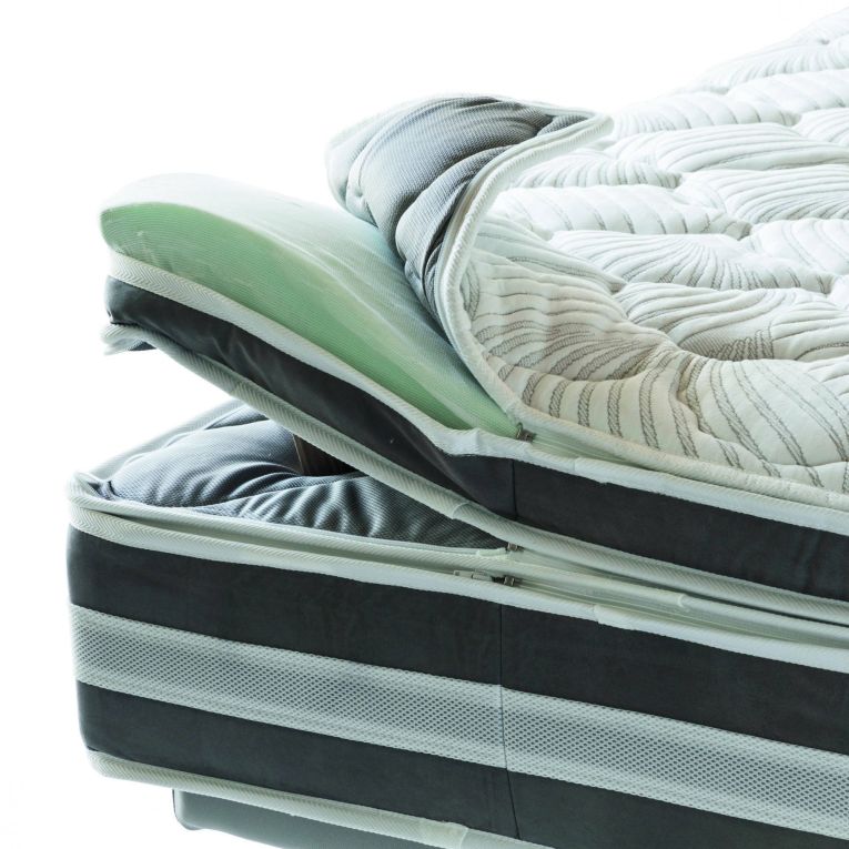 Materasso ipoallergenico piazza e mezza 120x190 in Memory Foam sfoderabile - Cesarina