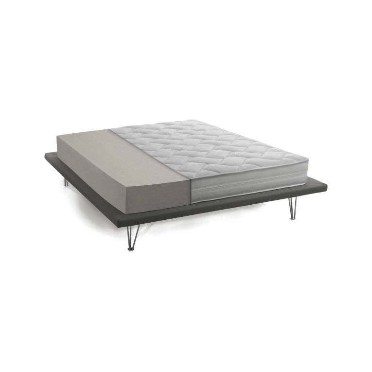 Materasso matrimoniale Sandra, Materasso sfoderabile in Waterfoam, 100% Made in Italy, Anti acaro e Anallergico, Cm 160x200h19