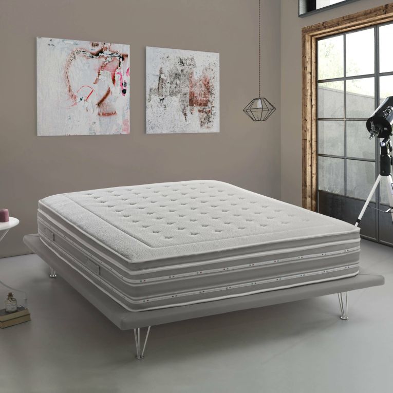 Materasso relax progressivo piazza e mezza 120x190 in Memory Foam sfoderabile - Arguello