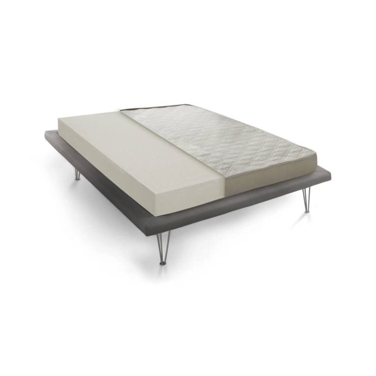 Materasso sensazione accogliente singolo 80x190 in Memory Foam sfoderabile - Akima
