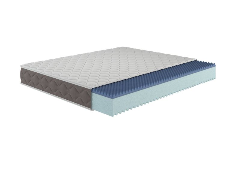 Materasso singolo Altare, Materasso Memory Foam, Materasso ergonomico, Materasso antiacaro e anallergico, 100% Made in Italy, 90x200xh21 cm