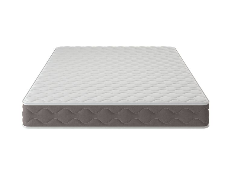 Materasso Singolo Bianco Grado Rigidità 6.5-10 Misura Rete Compatibile 80x190 cm 190x80x21h cm, Singolo Made in Italy - Gaggiano