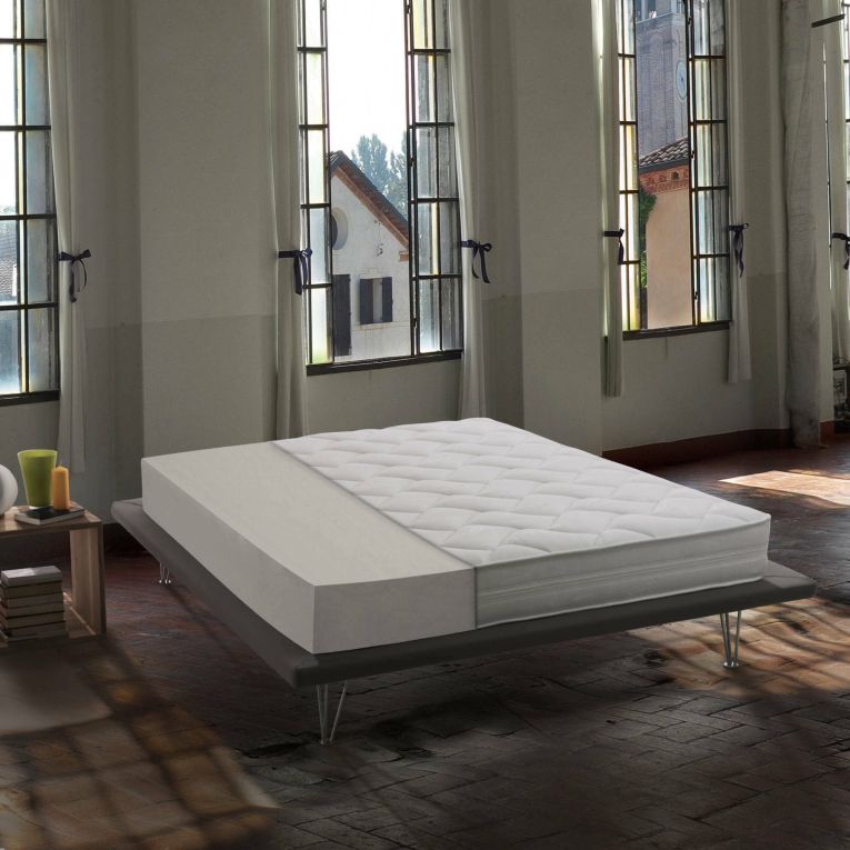Materasso sistema di comfort francese 140x190 in WaterFoam sfoderabile - Anguilla
