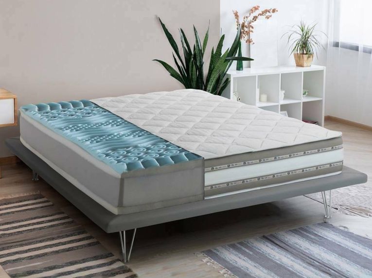 Materasso supporto lombare piazza e mezza 120x200 in Memory Foam sfoderabile - Mariasole