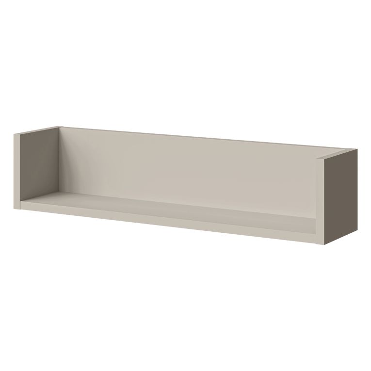 Mensola Beige un Ripiano Portata Ripiani 5 68x15x15h cm, - Lucera