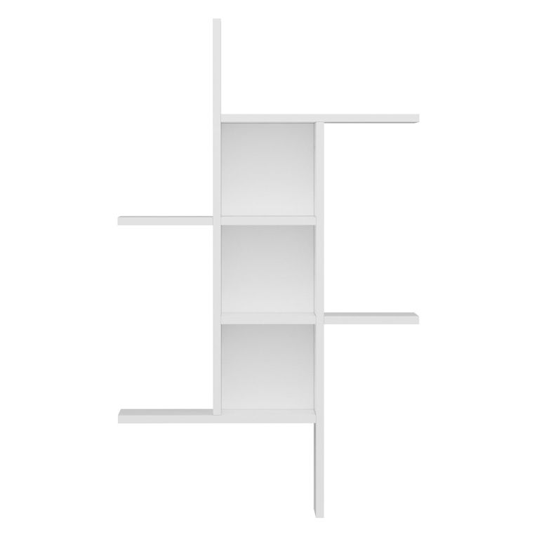 Mensola Bianco 4 Ripiani 68x20x113h cm, - Drena