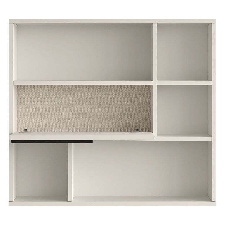 Mensola Bianco 5 Ripiani 90x22x81h cm, - Coeli