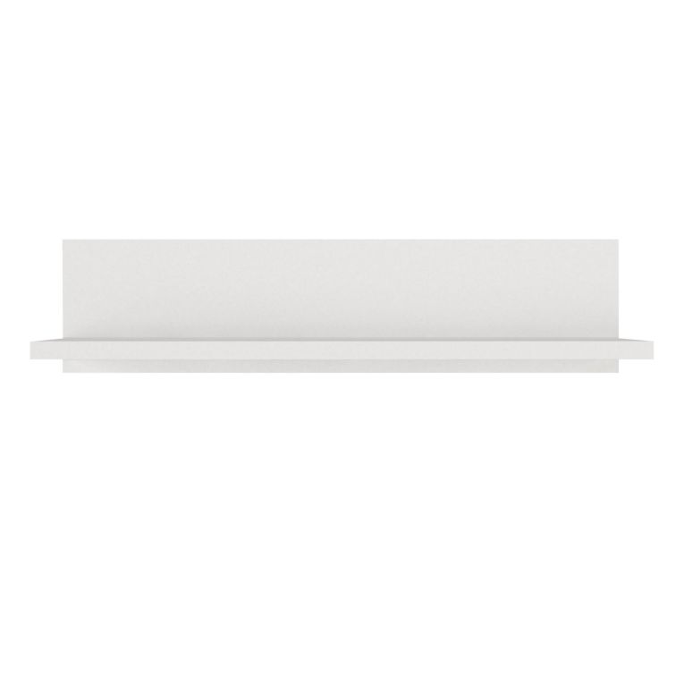 Mensola Bianco un Ripiano 60x15x15h cm, - Cavargna