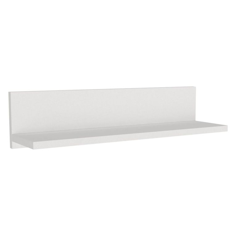 Mensola Bianco un Ripiano 60x15x15h cm, - Cavargna