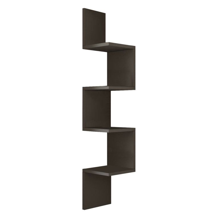Mensola da muro 22x22cm antracite - Lucien