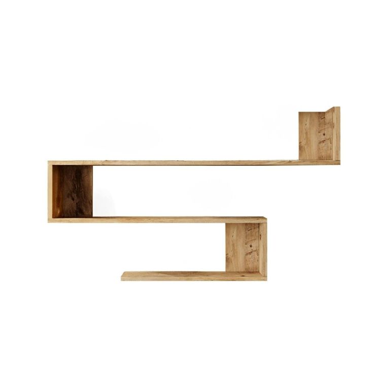 Mensola da parete desgin 14x120cm quercia - Fulvia