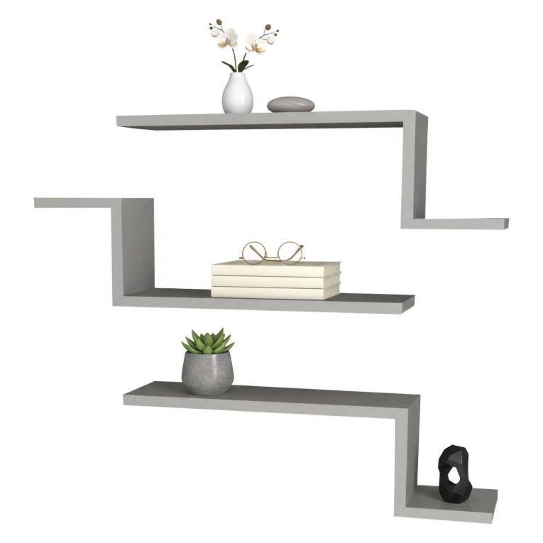 Mensola muro 14x56cm bianca - Baku