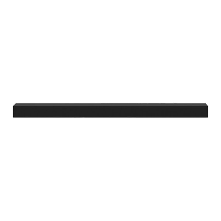 Mensola Nero un Ripiano 60x23x4h cm, - Varena