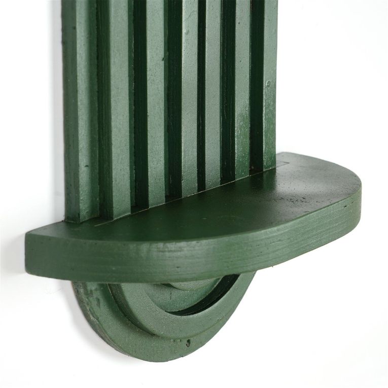 Mensola Verde un Ripiano 20x9x40h cm, - Pernumia