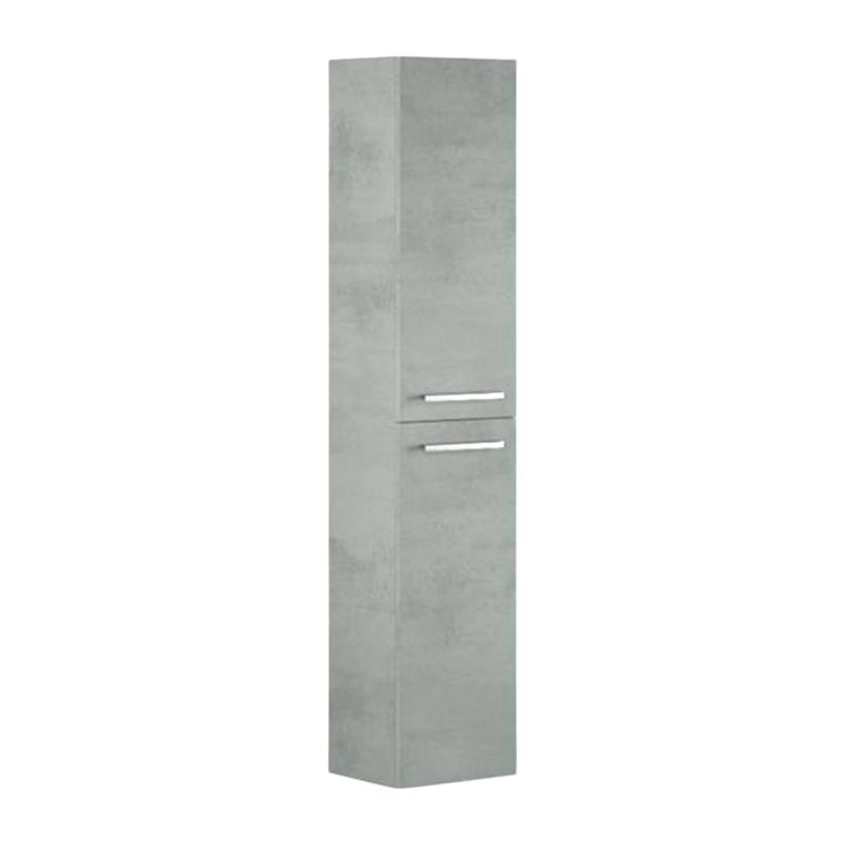 Mobile colonna sospesa 2 ante 30x150h cm cemento - Notte
