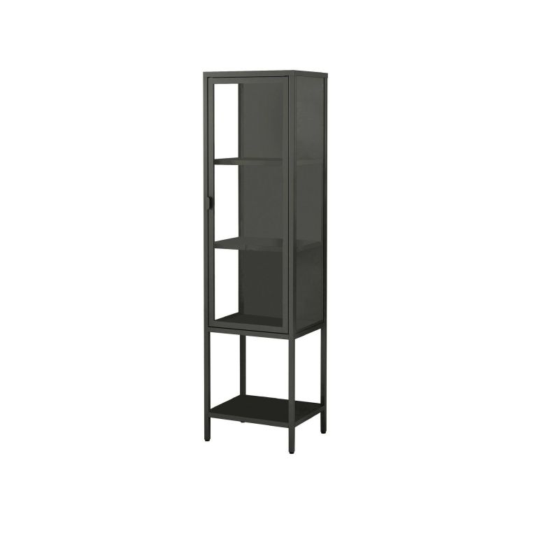 Mobile con vetrina 42x35x160h cm ardesia - Laces