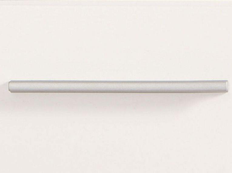 Mobile da Ingresso Bianco Grigio un Ripiano 2 Ante 79x35x45h cm, 2 Vani - Cannole