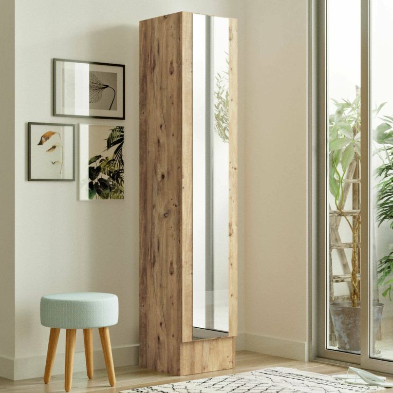 Mobile da ingresso colonna quercia 35x180h cm - Jacques