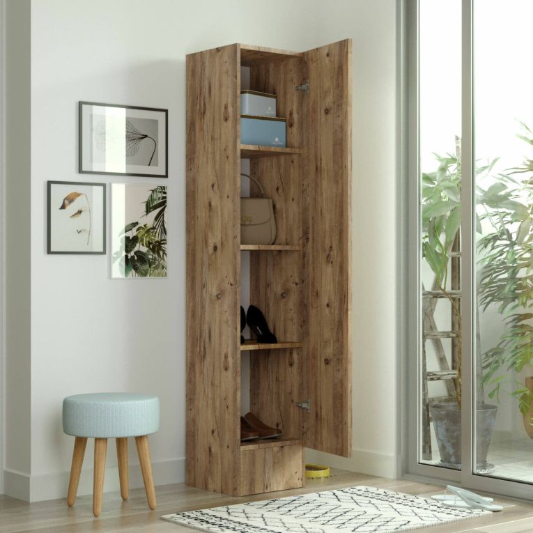 Mobile da ingresso colonna quercia 35x180h cm - Jacques