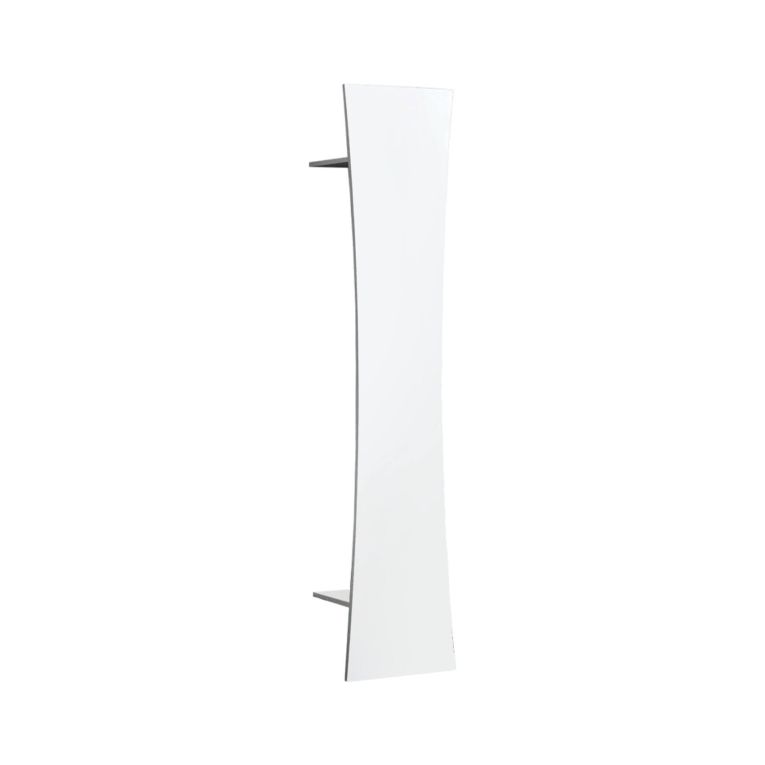 Mobile da ingresso da parete bianco lucido 40x186h cm - Anisinabe