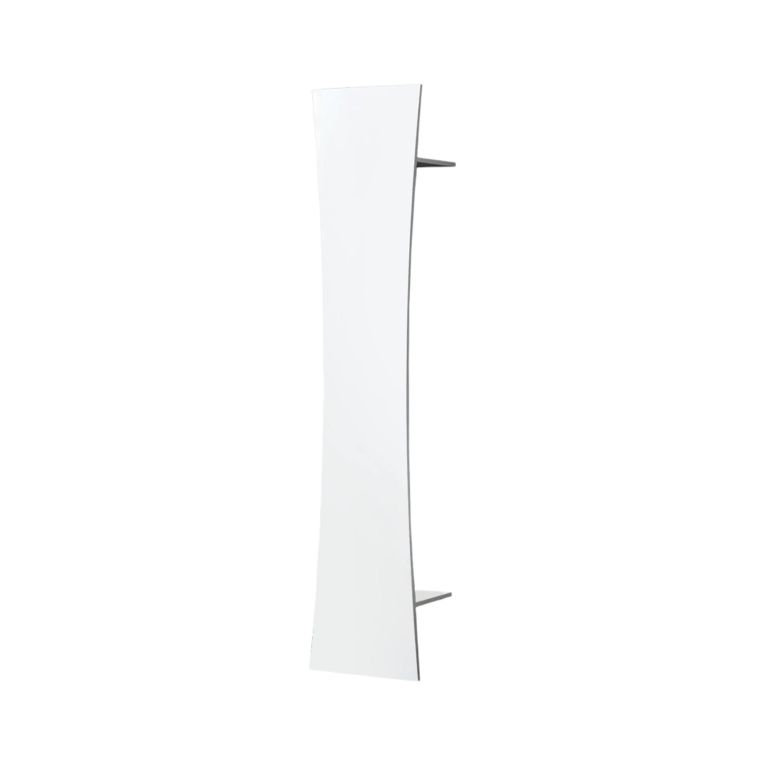 Mobile da ingresso da parete bianco lucido 40x186h cm - Anisinabe