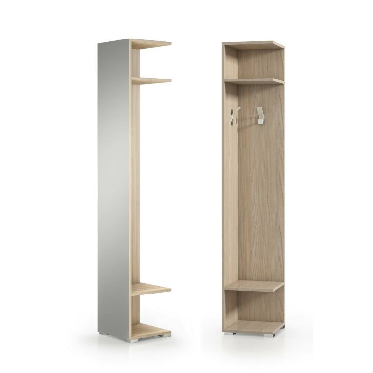 Mobile da ingresso Fornace, 35x37h195 cm, Olmo
