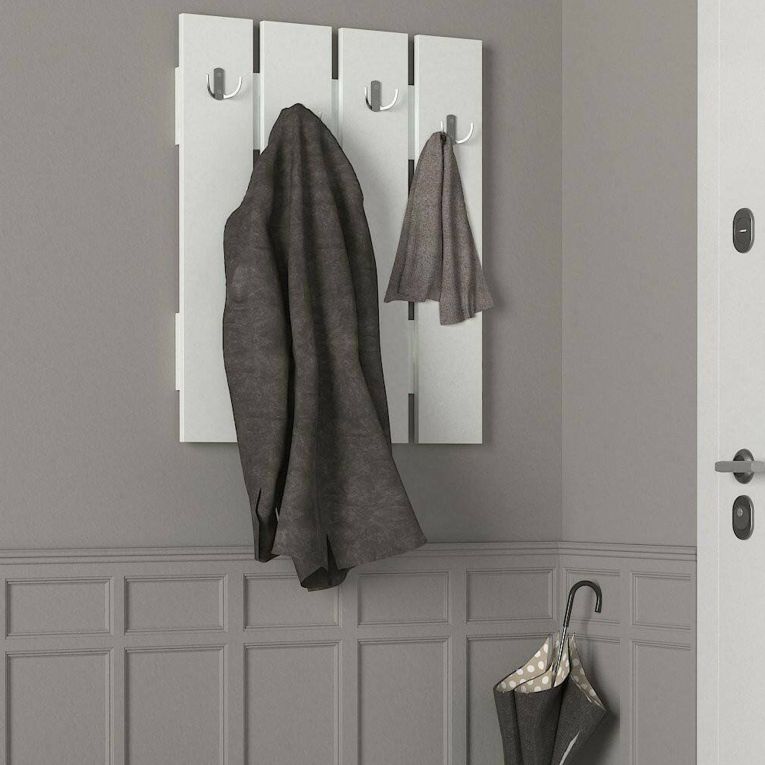 Mobile ingresso sospeso bianco 64x80h cm - Joachim