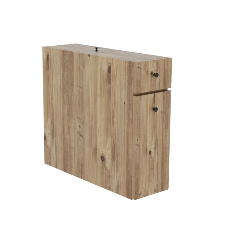 Mobile lavabo 2 cassetti 20x60x55h cm quercia - Isidora