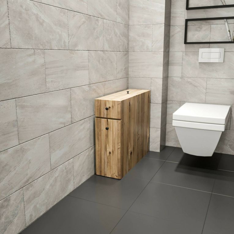 Mobile lavabo 2 cassetti 20x60x55h cm quercia - Isidora