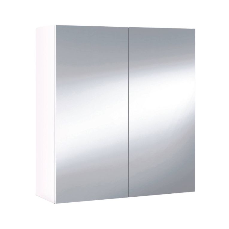 Mobile pensile 2 ante 60x65h cm bianco lucido - Andaluso