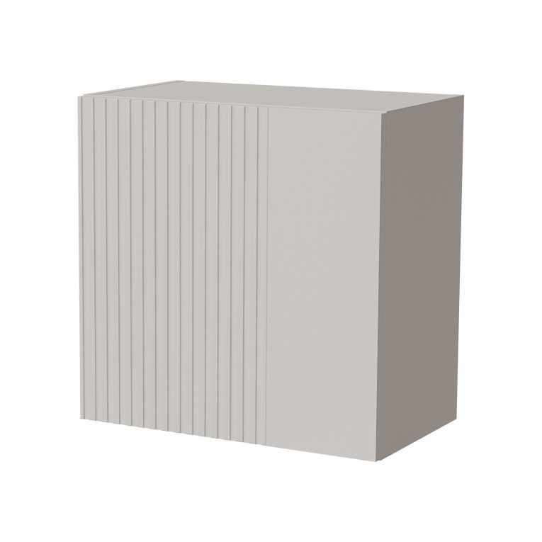 Mobile Pensile Beige un Ripiano Modulabile 49.9x50h cm, Apertura Push Pull - Fonteno