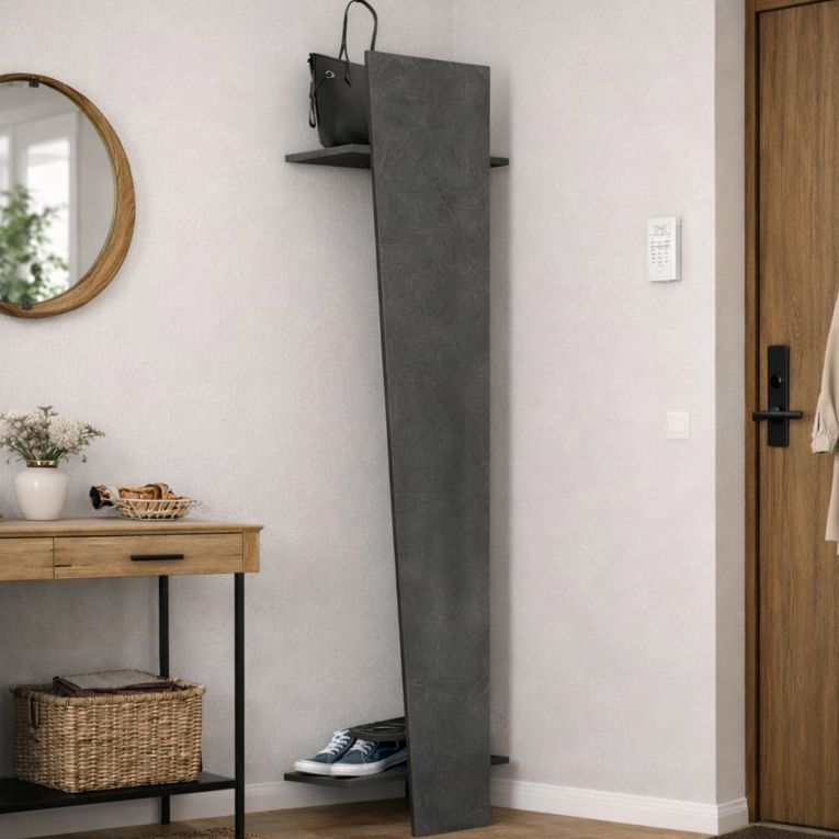 Mobile per ingresso da parete ardesia 50x200h cm - Allinko