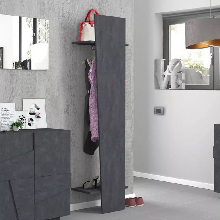 Mobile per ingresso da parete ardesia 50x200h cm - Allinko