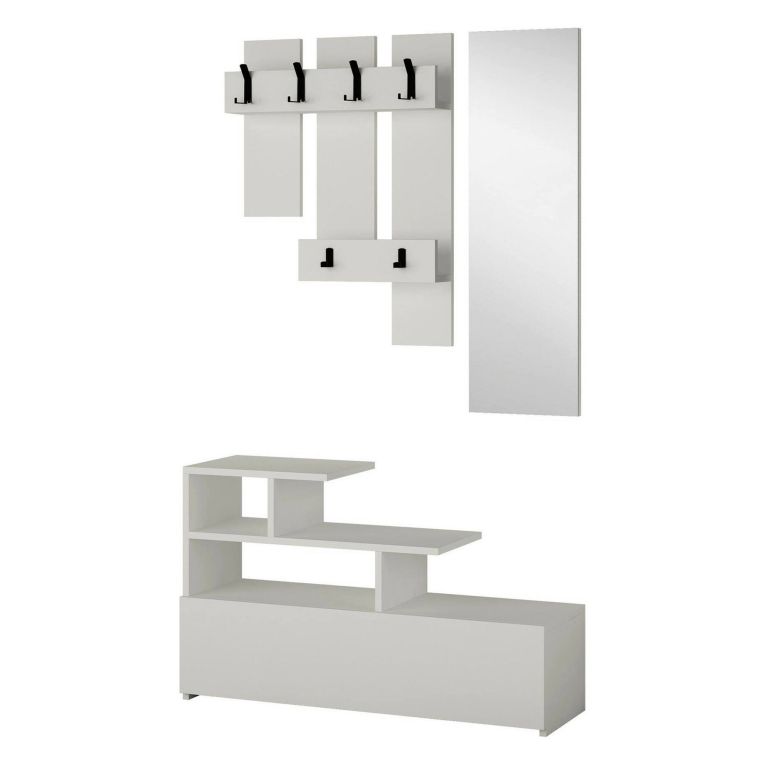 Mobile per ingresso sospeso bianco 30x99h cm - Gert