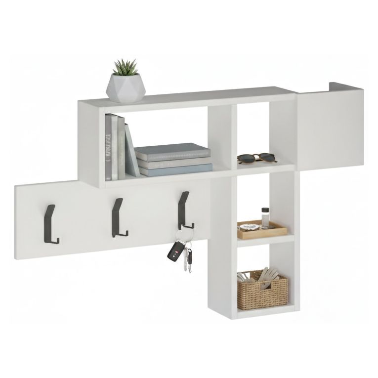 Mobile per ingresso sospeso bianco 99x61h cm - Yagi
