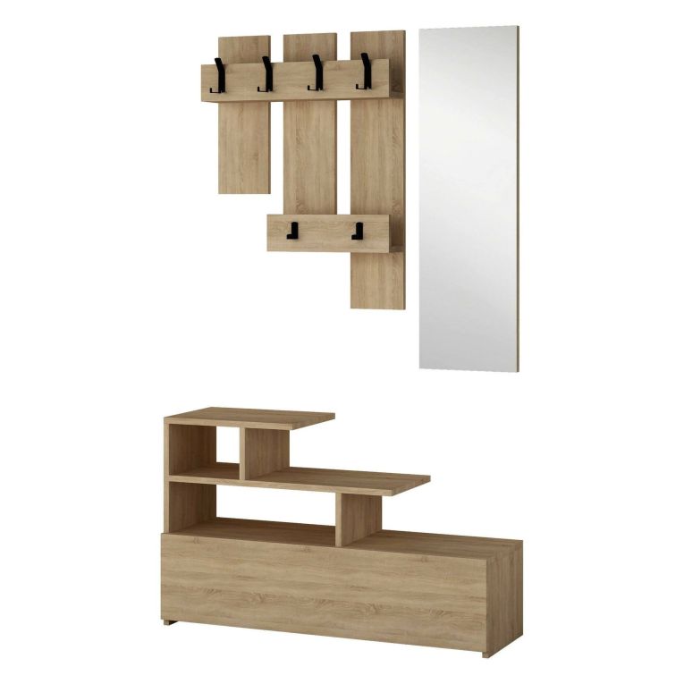 Mobile per ingresso sospeso quercia 30x99h cm - Gert