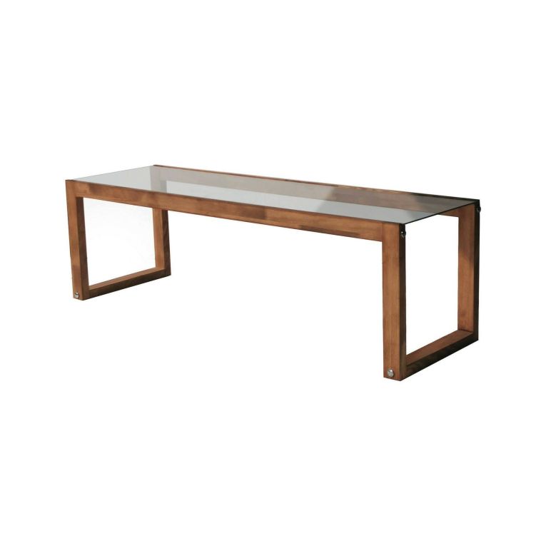 Mobile porta TV Astrea, Supporto per televisione da salotto, Credenza bassa da soggiorno, Base porta TV, 130x40h40 cm, Naturale