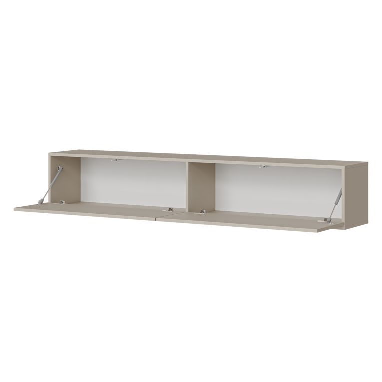 Mobile Porta tv Beige un Ripiano 2 Ante 180x32x32h cm, un Vano - Mocogno