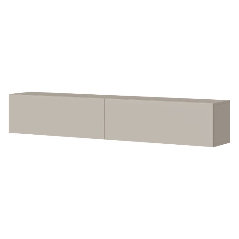 Mobile Porta tv Beige un Ripiano 2 Ante 180x32x32h cm, un Vano - Mocogno