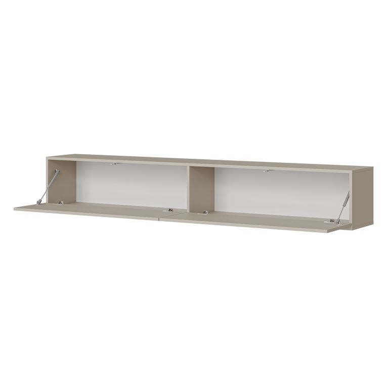 Mobile Porta tv Beige un Ripiano 2 Ante 200x32x32h cm, un Vano - Mocogno