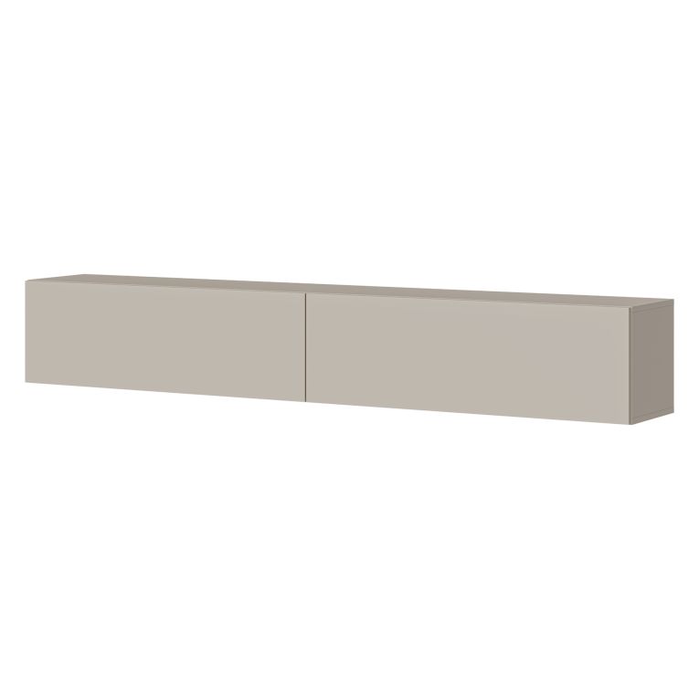 Mobile Porta tv Beige un Ripiano 2 Ante 200x32x32h cm, un Vano - Mocogno