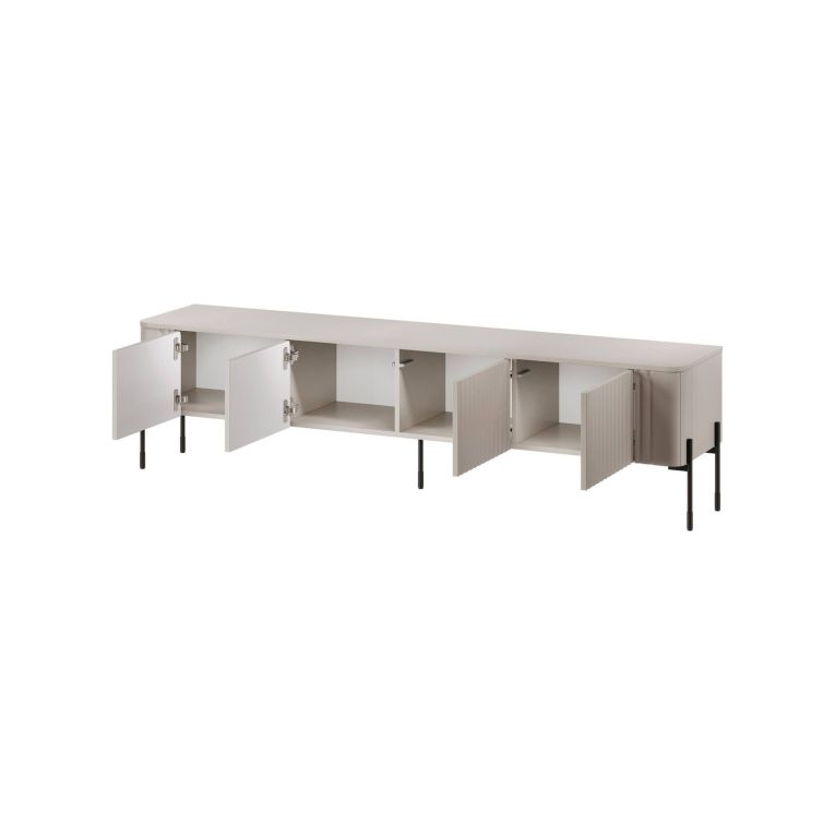 Mobile porta TV Brembana, 190x40 h50 cm, Beige