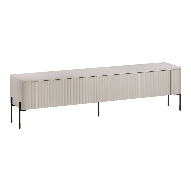 Mobile porta TV Brembana, 190x40 h50 cm, Beige