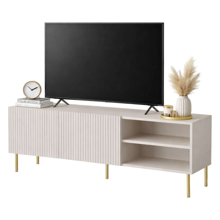 Mobile porta TV Magnano, 150x42 h52 cm, Beige